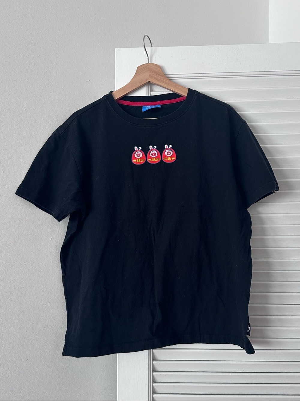 Cheap Century Daruma Rabbit Graphic Tee Black, Size M